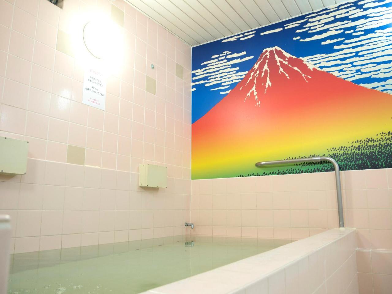 Capsule Hotel Hatagoya Tokyo Ngoại thất bức ảnh